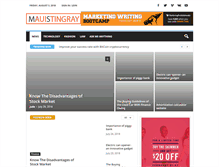 Tablet Screenshot of mauistingray.com